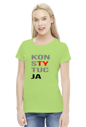 KonsTYtucJA - damska jasna