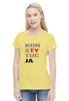 KonsTYtucJA - damska jasna
