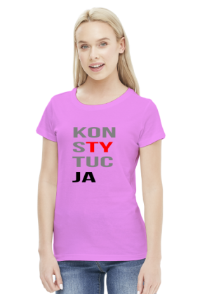 KonsTYtucJA - damska jasna
