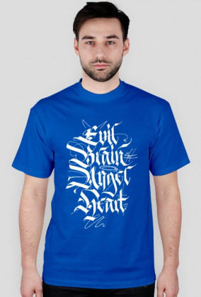 EVIL BRAIN ANGEL HEART WHITE