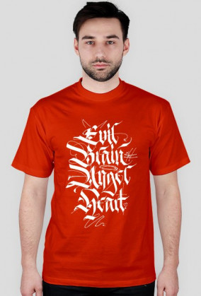 EVIL BRAIN ANGEL HEART WHITE