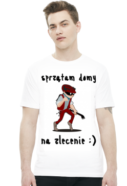 Koszulka SPRZĄTAM DOMY