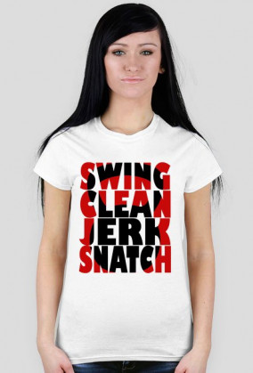 Swing Clean Jerk Snatch Lady