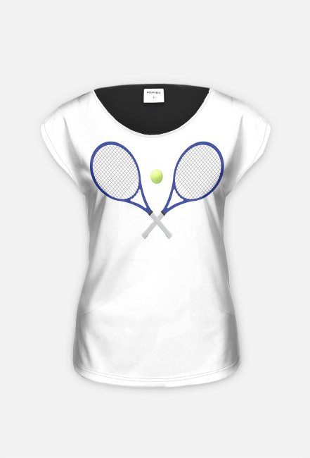 Damska Sportowa koszulka Tenis Ziemny