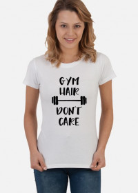 GYM HAIR / t-shirt white