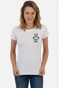 GYM HAIR / t-shirt white