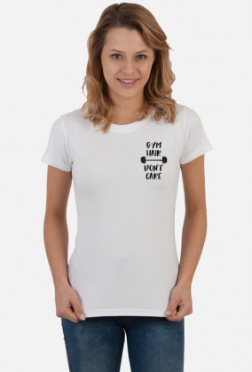 GYM HAIR / t-shirt white
