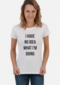 NO IDEA / t-shirt white