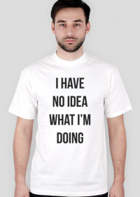 NO IDEA / t-shirt regular white