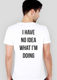 NO IDEA / t-shirt slim white