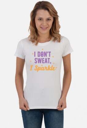 I SPARKLE / t-shirt white