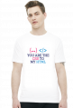 Koszulka prezent dla informatyka programisty na mikołajki pod choinkę, na urodziny  - You are the css to my html