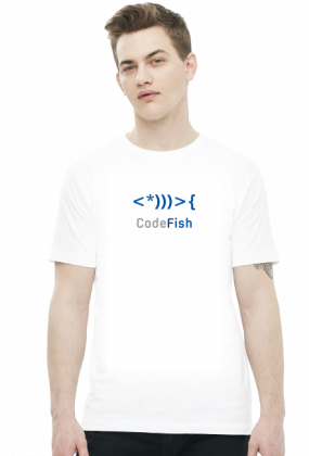 Koszulka prezent dla informatyka programisty na mikołajki pod choinkę, na urodziny  - CodeFish