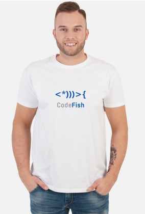 Koszulka prezent dla informatyka programisty na mikołajki pod choinkę, na urodziny - CodeFish