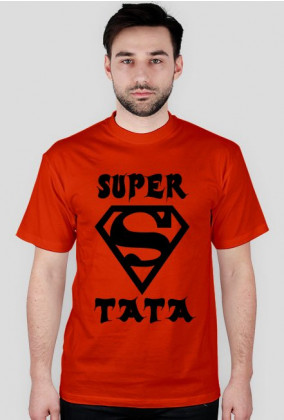 Koszulka Super Tata-  Koszulka dla taty