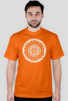 Cyberpunk Mandala Biała