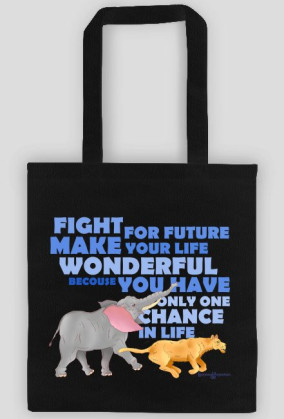 Torba Fight For Future v. niebieska