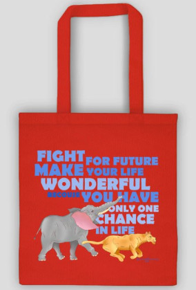 Torba Fight For Future v. niebieska