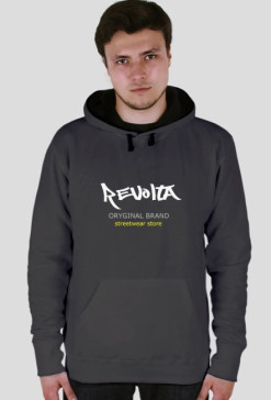 NupsteWear-bluza z kapturem kolekcja "Revolta"