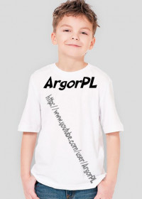 Koszulka męska dziecięca youtube ArgorPL zapraszam !
