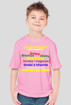 Gothic koszuleczka dla dziecka