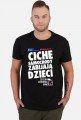 BMW - Ciche samochody zabijają dzieci (koszulka męska) ciemna grafika