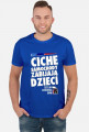 BMW - Ciche samochody zabijają dzieci (koszulka męska) ciemna grafika