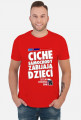 BMW - Ciche samochody zabijają dzieci (koszulka męska) ciemna grafika