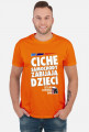 BMW - Ciche samochody zabijają dzieci (koszulka męska) ciemna grafika
