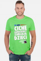 BMW - Ciche samochody zabijają dzieci (koszulka męska) ciemna grafika
