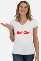 Koszulka damska "Hot girl"