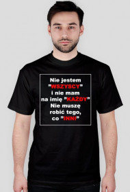 Nie jestem "WSZYSCY"...