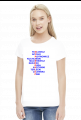 Koszulka z politykami PiS - damska