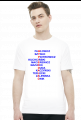 Koszulka z politykami PiS - męska