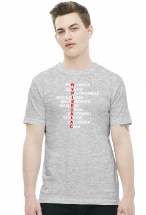 Koszulka z politykami PiS - męska 2.0