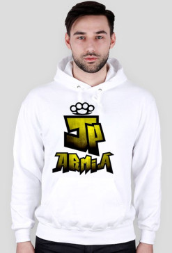 Bluza z Kapturem JP Armia | Żółta |