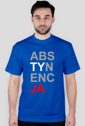 Koszulka Konstytucja - parodia "Abstynecja" - OP Grafika