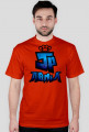 Koszulka JP Armia | Niebieska | Męska