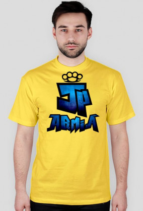 Koszulka JP Armia | Niebieska | Męska