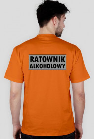 Koszulka "Ratownik Alkoholowy" parodia Ratownik Medyczny - OP Grafika