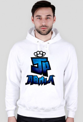 Bluza z Kapturem JP Armia | Niebieska |