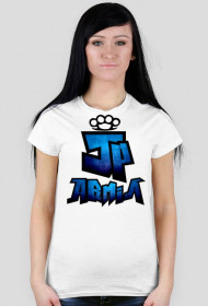 Koszulka JP Armia | Niebieska | Damska