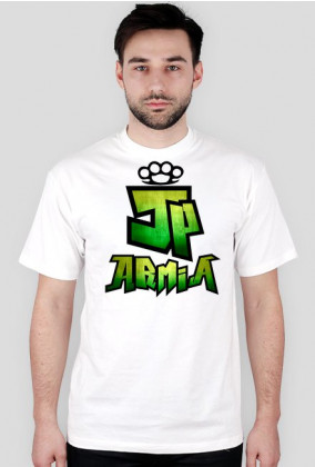 Koszulka JP Armia | Zielona | Męska