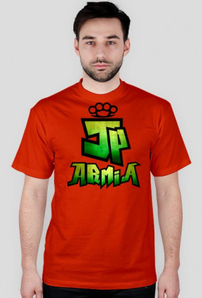 Koszulka JP Armia | Zielona | Męska