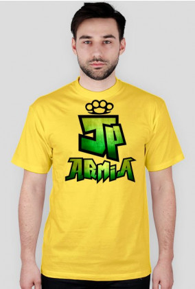 Koszulka JP Armia | Zielona | Męska