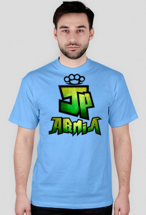 Koszulka JP Armia | Zielona | Męska