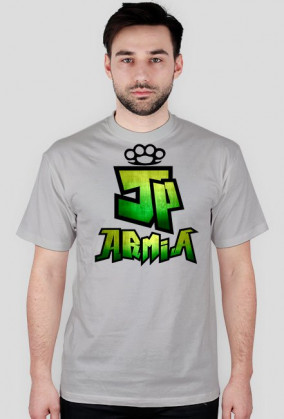 Koszulka JP Armia | Zielona | Męska