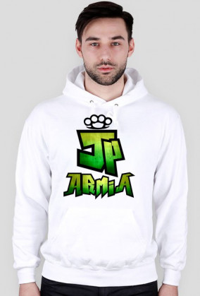 Bluza z Kapturem JP Armia | Zielona |