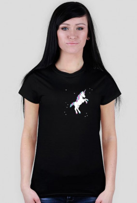 Unicorn Star T-shirt | BLACK