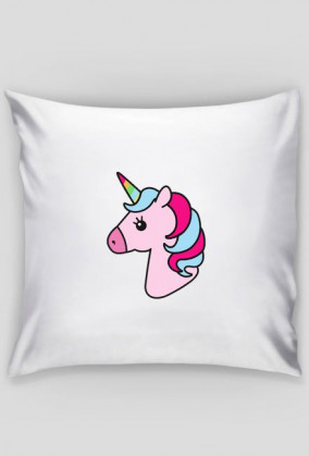 Pillow Unicorn | White